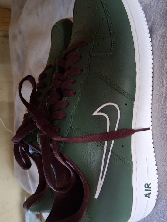 Nike  air force 10 green brown leather NEW main image 7
